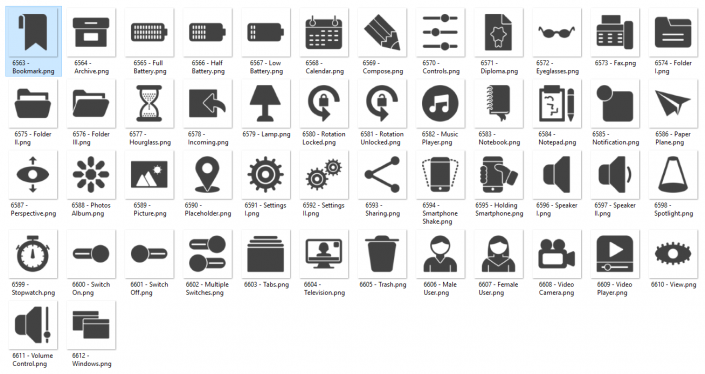 Glyph Icon 2 – Web Interface