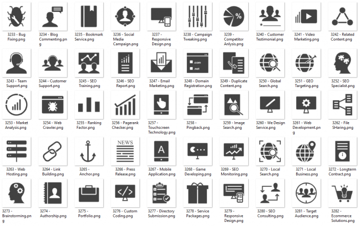 Glyph Icon 86 – SEO & Developement Services